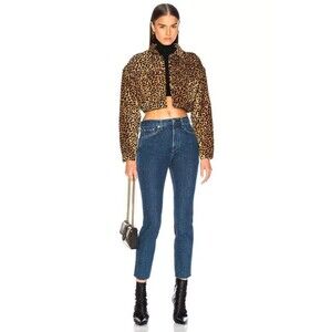 NWT Rag & Bone High Rise Ankle Skinny Jeans in Dark Stone Blue Wash | Size 24